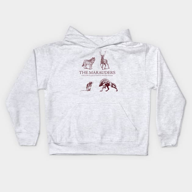 The Marauders Kids Hoodie by LeesaMay